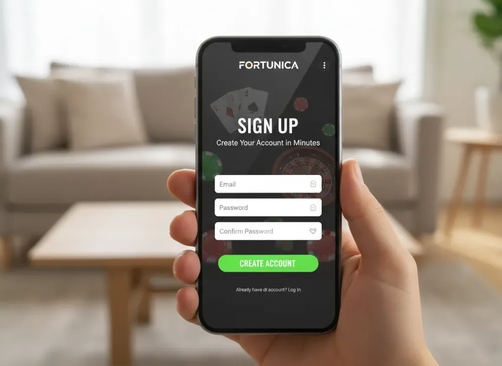 Fortunica Sign Up – Create Your Account in Minutes